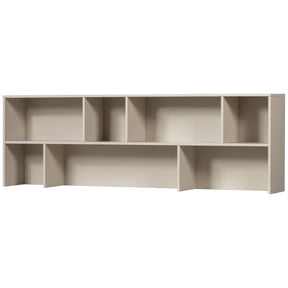 Credenza a giorno in legno di quercia New Gravure 65x200 cm