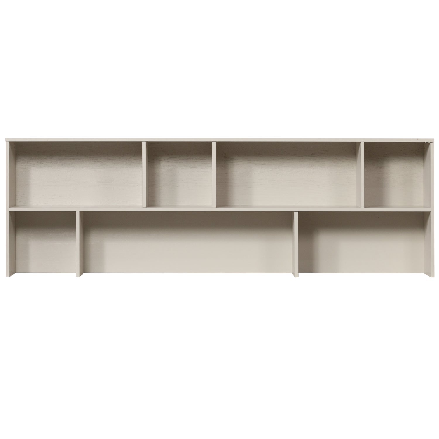 Credenza a giorno in legno di quercia New Gravure 65x200 cm