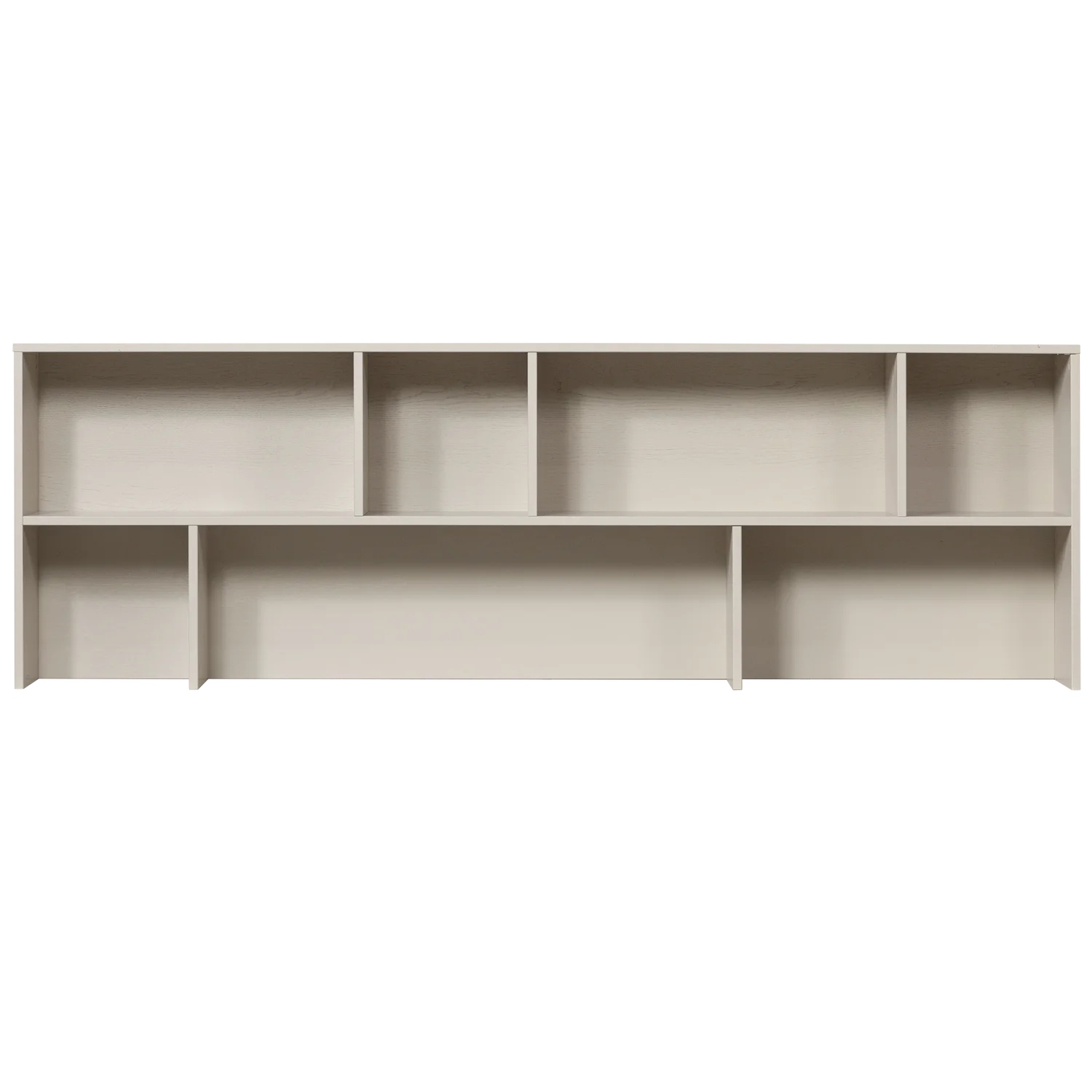 Credenza a giorno in legno di quercia New Gravure 65x200 cm