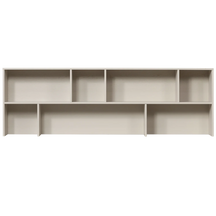 Credenza a giorno in legno di quercia New Gravure 65x200 cm