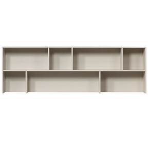 Credenza a giorno in legno di quercia New Gravure 65x200 cm