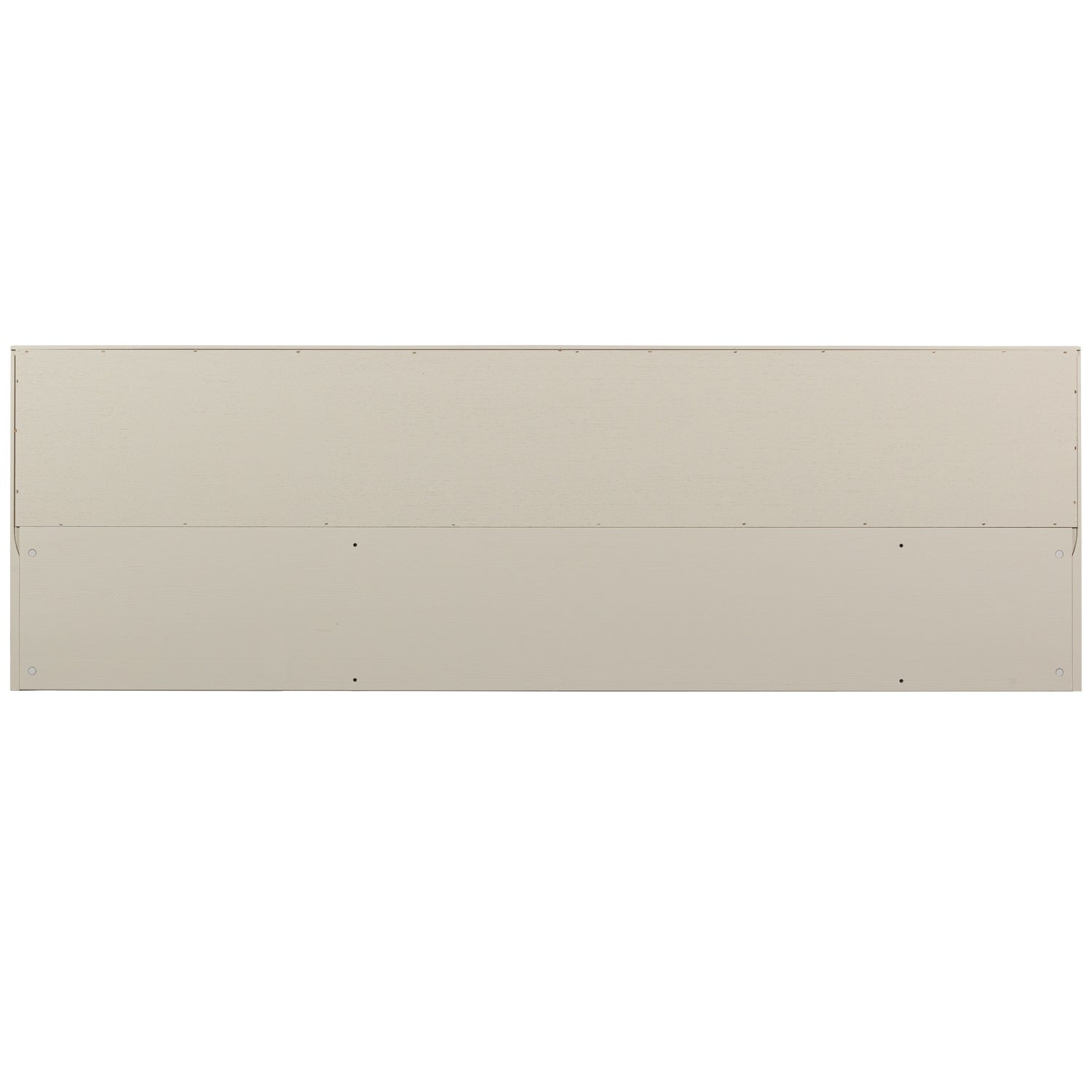 Credenza a giorno in legno di quercia New Gravure 65x200 cm