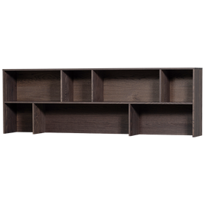 Credenza a giorno in legno di quercia New Gravure 65x200 cm