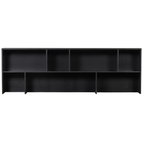 Credenza a giorno in legno di quercia New Gravure 65x200 cm