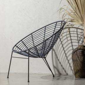 Set di 2 poltrone da esterno blu Jay 72x88 cm