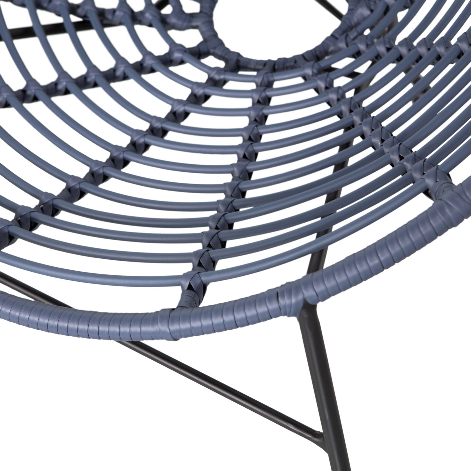 Set di 2 poltrone da esterno blu Jay 72x88 cm