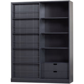 Credenza 1 anta scorrevole 2 cassetti Swing 200x150 cm
