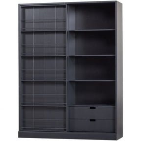 Credenza 1 anta scorrevole 2 cassetti Swing 200x150 cm