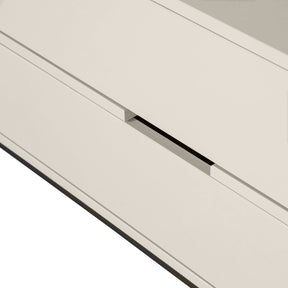 Mobile TV 1 anta 2 cassetti in legno di pino Silas 60x180 cm
