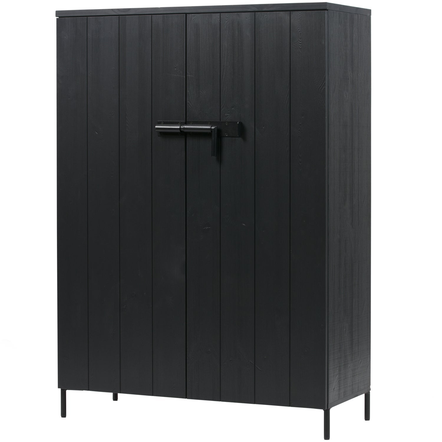 Credenza 2 ante in legno di pino Roka 100x140 cm