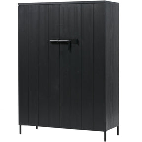 Credenza 2 ante in legno di pino Roka 100x140 cm