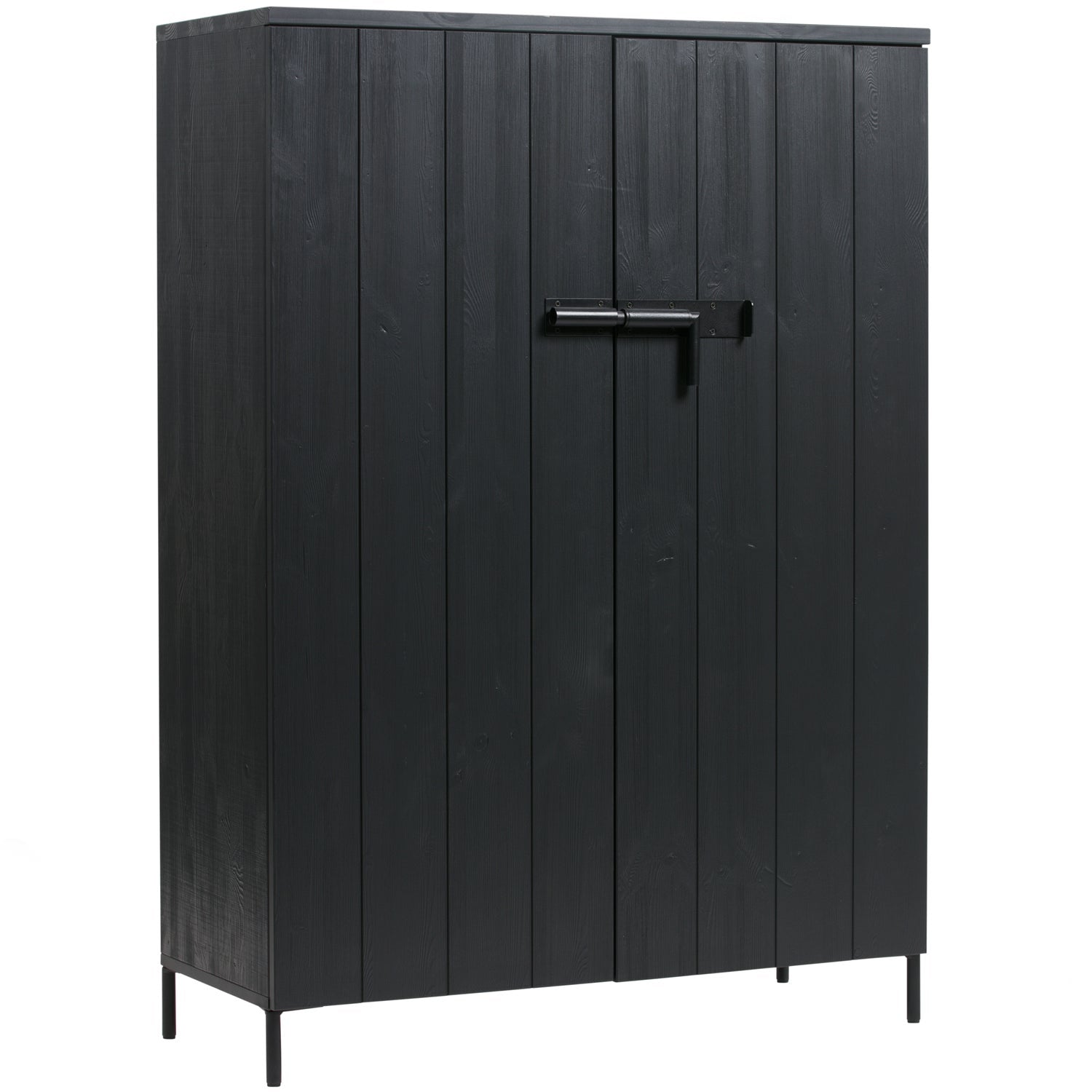 Credenza 2 ante in legno di pino Roka 100x140 cm