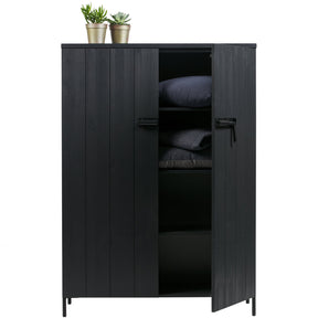 Credenza 2 ante in legno di pino Roka 100x140 cm
