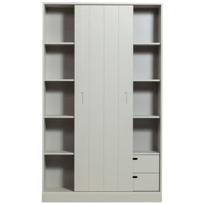 Credenza 2 ante 2 cassetti in legno di pino Mila 200x120 cm