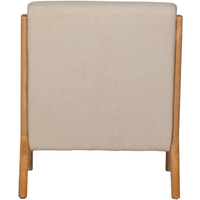 Poltrona in ciniglia con braccioli Tilia 67x75 cm