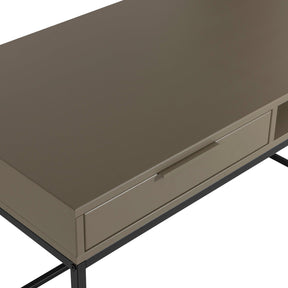 Scrivania 1 cassetto in legno di pino Nore 130x75 cm