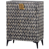 Credenza 2 ante in legno di mango Mony 81x108 cm