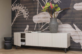 Sgabello in legno nero Bikkel 40x28 cm