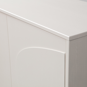 Armadio 2 ante in legno di pino Cadiz 135x85 cm
