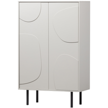 Credenza 2 ante in legno di pino Cadiz 135x85 cm