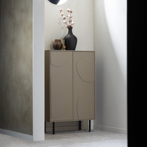 Credenza 2 ante in legno di pino Cadiz 135x85 cm