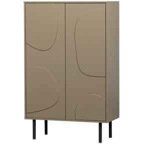 Credenza 2 ante in legno di pino Cadiz 135x85 cm