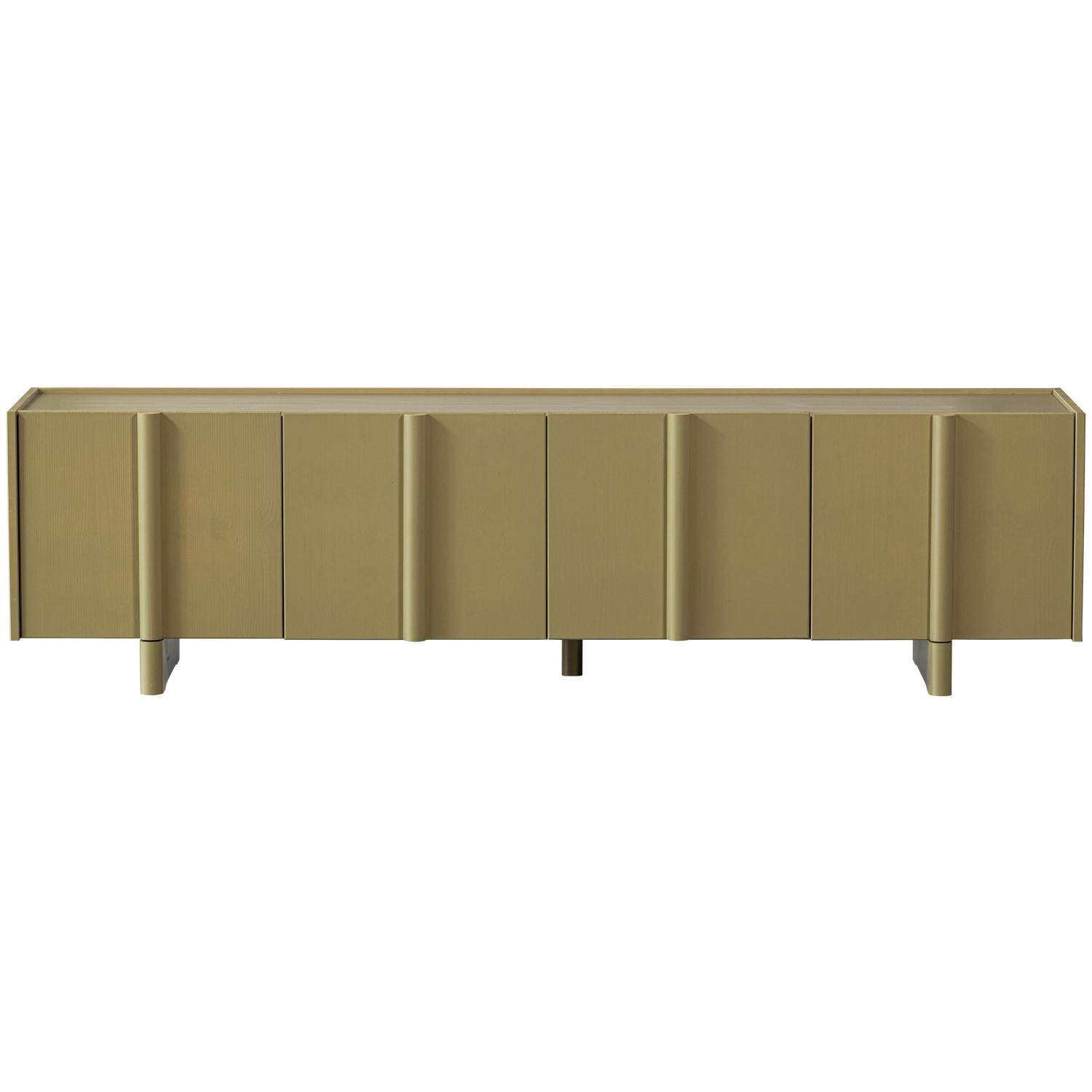 Mobile TV 4 ante in legno di pino Basu 53x200 cm