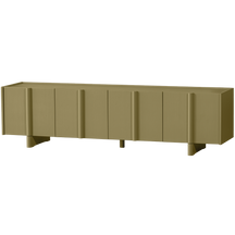 Mobile TV 4 ante in legno di pino Basu 53x200 cm