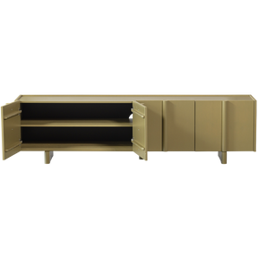 Mobile TV 4 ante in legno di pino Basu 53x200 cm