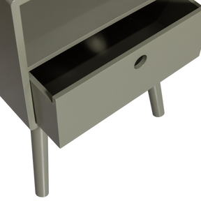 Comodino 1 cassetto in legno Ozzy 53x36 cm