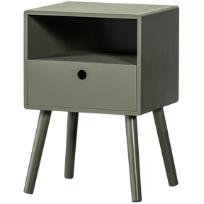 Comodino 1 cassetto in legno Ozzy 53x36 cm