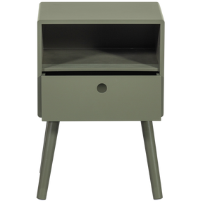 Comodino 1 cassetto in legno Ozzy 53x36 cm