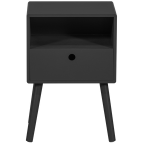 Comodino 1 cassetto in legno Ozzy 53x36 cm