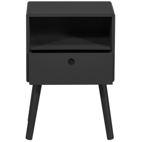Comodino 1 cassetto in legno Ozzy 53x36 cm