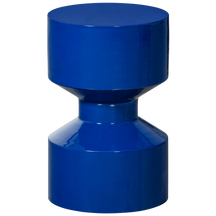 Tavolino in metallo lucido Hidde 47x30 cm