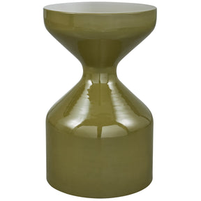 Tavolino in metallo lucido High Gloss 47x30 cm