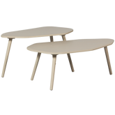 Set 2 tavolini Davina 34x75 cm