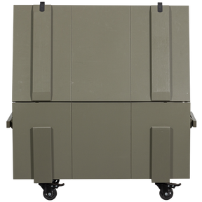 Baule portaoggetti in pino verde foresta Bobby 55x100 cm