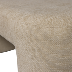 Panca in ciniglia Jacob 46x130 cm