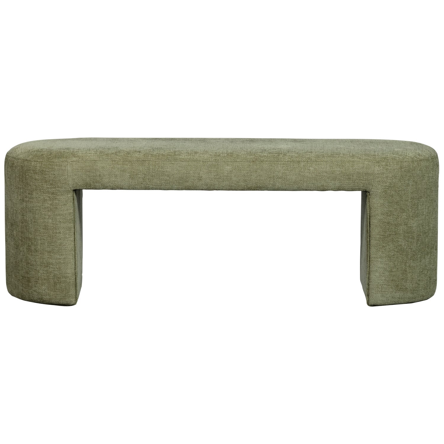 Panca in ciniglia Jacob 46x130 cm