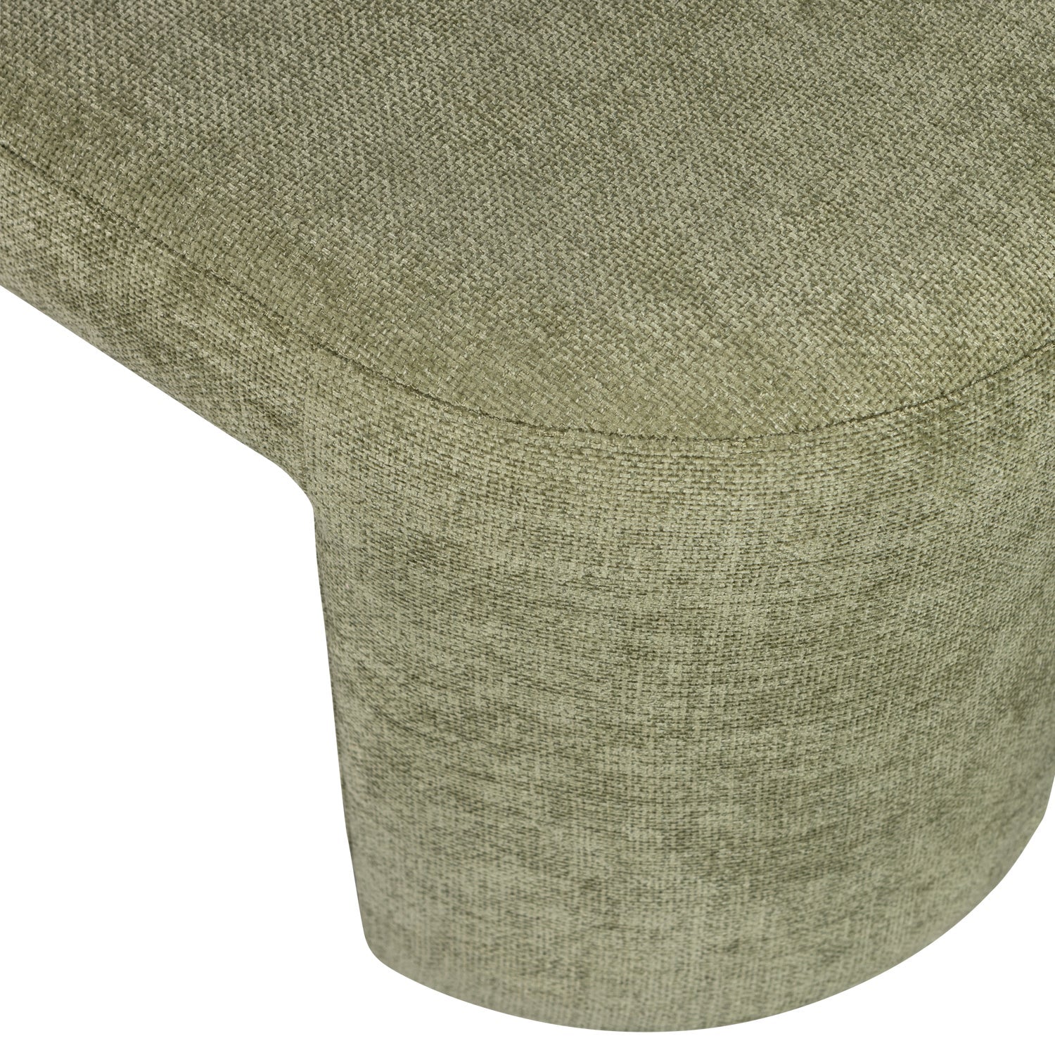 Panca in ciniglia Jacob 46x130 cm