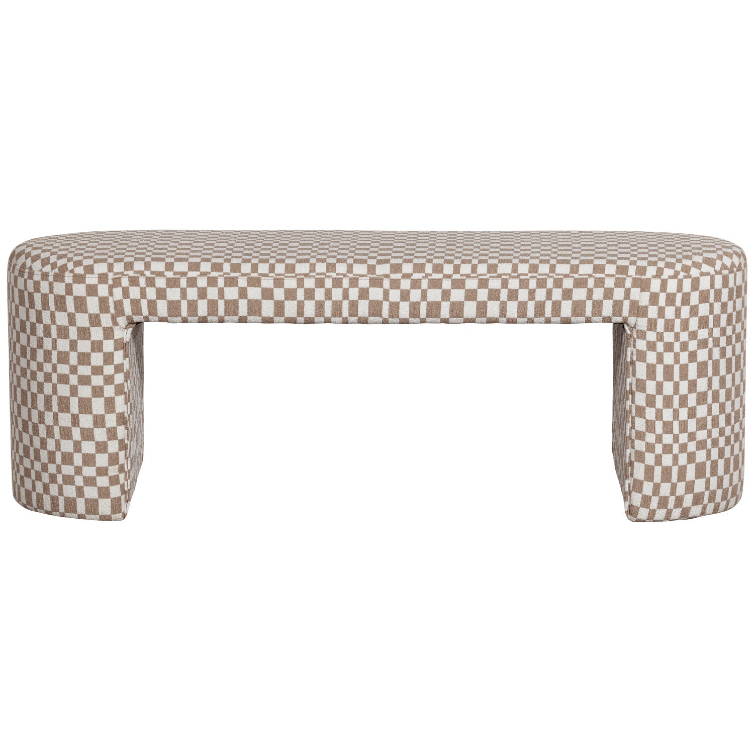 Panca in ciniglia Jacob 46x130 cm