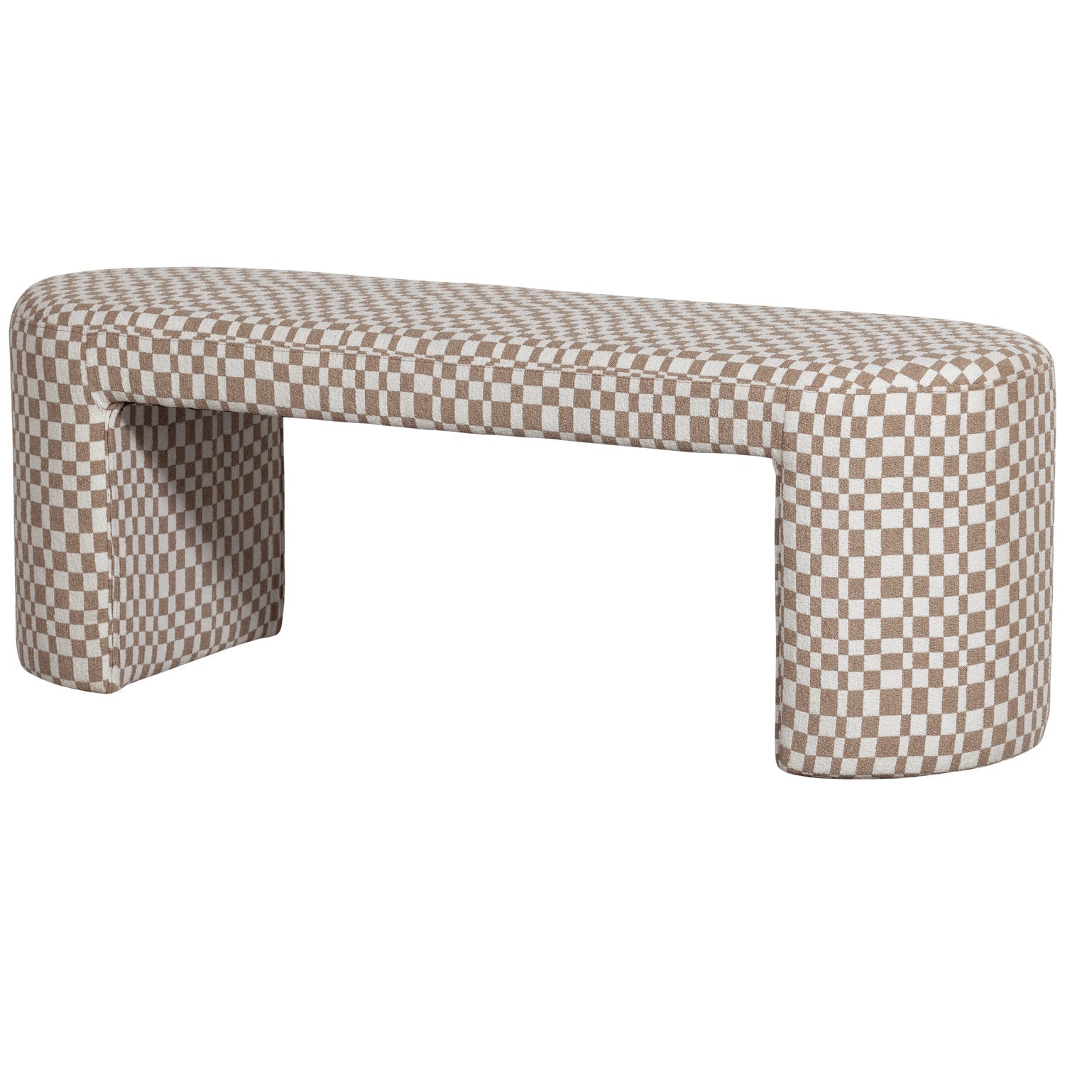 Panca in ciniglia Jacob 46x130 cm