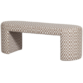 Panca in ciniglia Jacob 46x130 cm