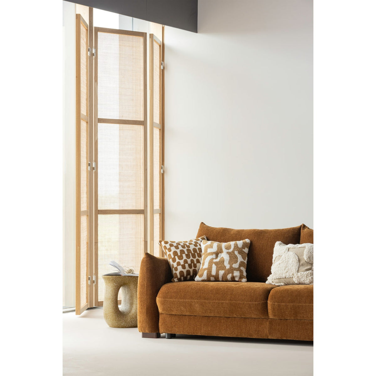 Set di 3 cuscini in cotone Fayden 45x45 cm