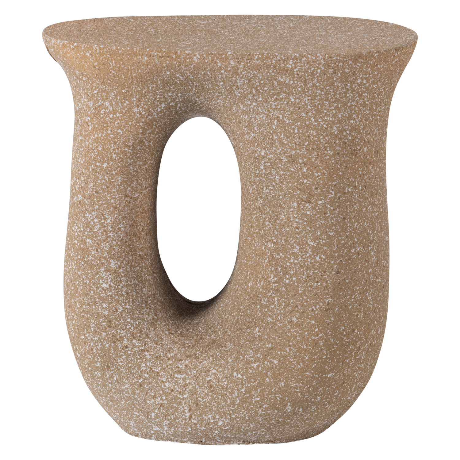 Set di 2 tavolini in ossido di magnesio Kain 42x45 cm