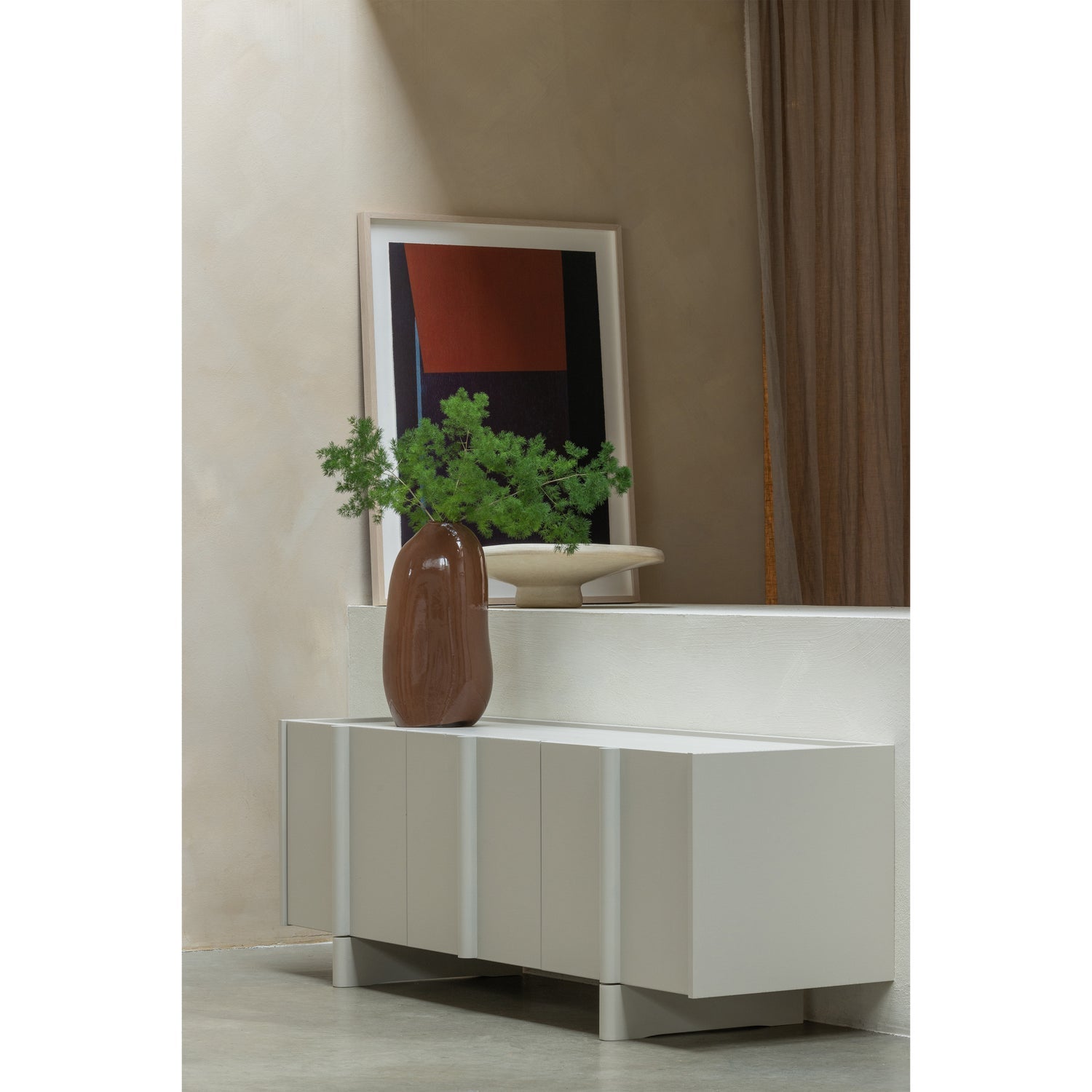 Set di 2 vasi in vetro Sahil 23x42 cm