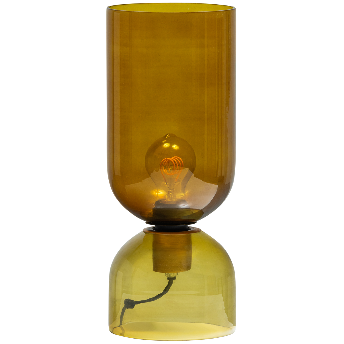 Lampada da tavolo vetro Gigi 38x15 cm