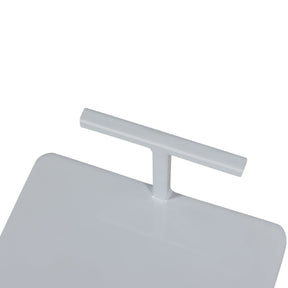 Set di 2 tavolini in metallo Tesy 64x22 cm