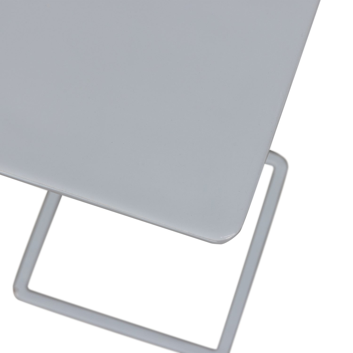 Set di 2 tavolini in metallo Tesy 64x22 cm